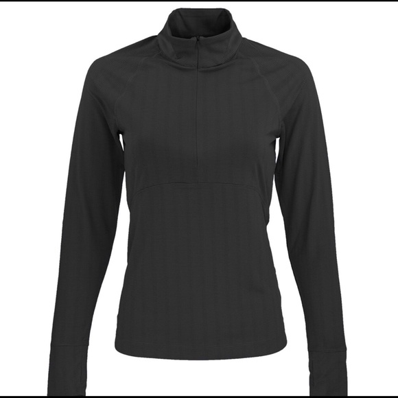 🌸WOMEN’S HAMDEN JACQUARD 1/2 ZIP SHIRT - Picture 2 of 7